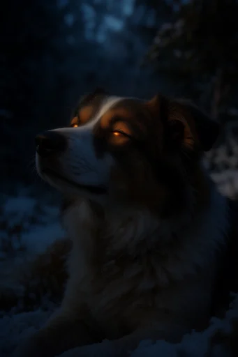 Cinematic Chiaroscuro Nocturne style reference image — dark fantasy realism