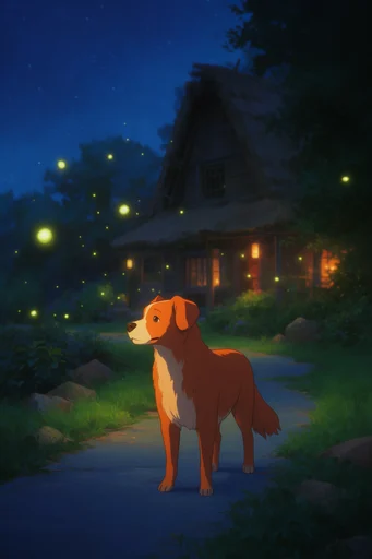 Luminous Twilight Fantasy style reference image — magical realism