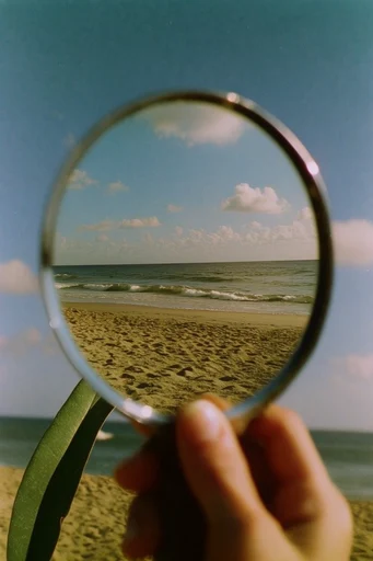 Nostalgic Fisheye Analog style reference image — circular vignette
