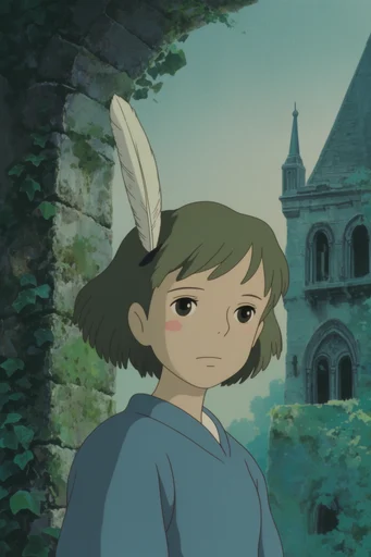 Melancholic Folklore Animation style reference image — lush mossy forest