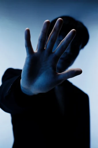 Cinematic Cyan Noir style reference image — deep cyan and teal palette