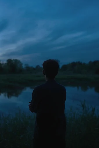 Nocturnal Twilight Melancholy moodboard — generate AI images in this style