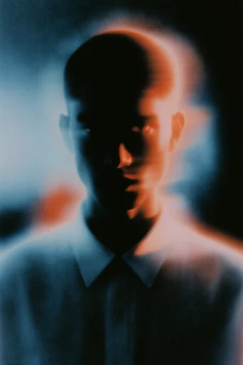 Spectral Twilight Noir style reference image — moody teal and charcoal