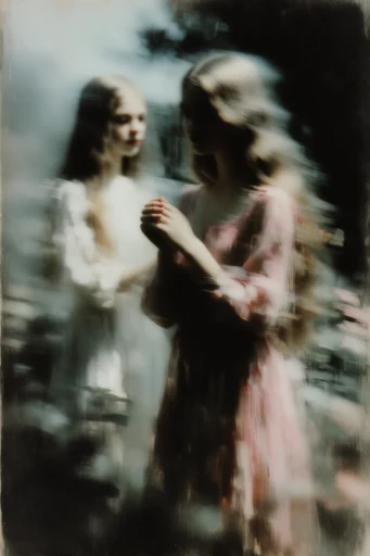 Haunting Pictorialist Ghostscapes style reference image — chiaroscuro