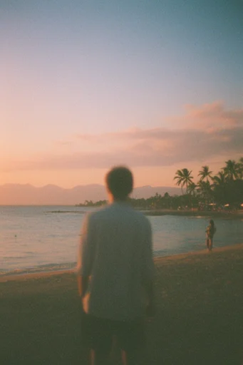 Ethereal Analog Nostalgia moodboard — generate AI images in this style