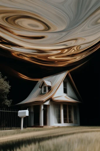 Cinematic Surreal Chiaroscuro style AI image example 4