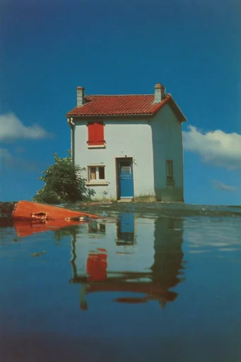 Analog Surrealist Nostalgia style AI image example 4