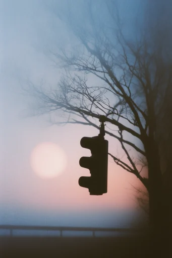 Ethereal Twilight Surrealism style reference image — double exposure