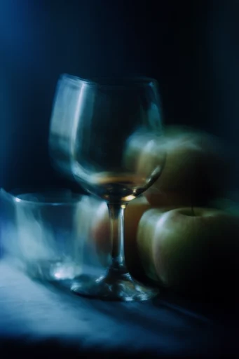 Kinetic Spectral Refraction style reference image — spectral glow