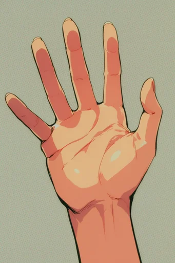 Graphic Surreal Pop style reference image — clean vector outlines
