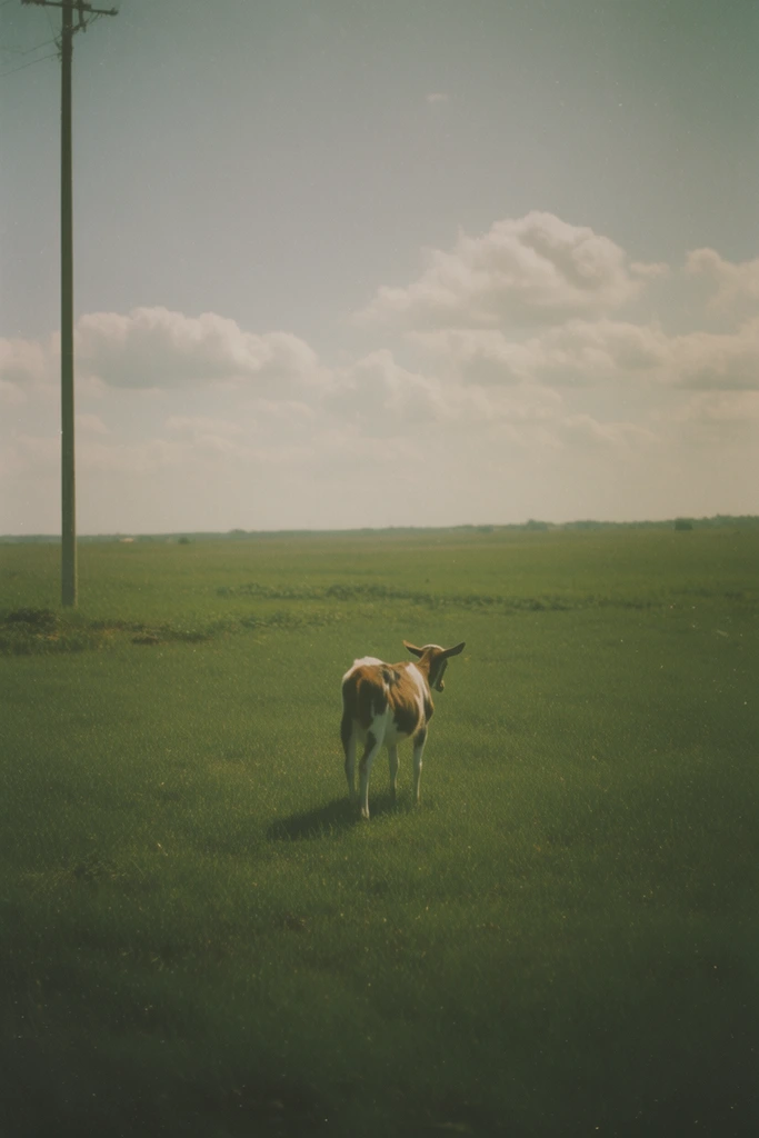Muted Pastoral Surrealism style AI image example 3