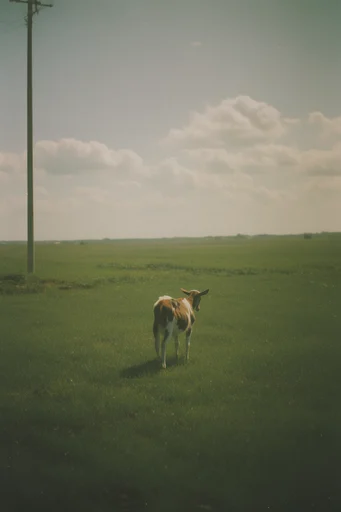 Muted Pastoral Surrealism style AI image example 3