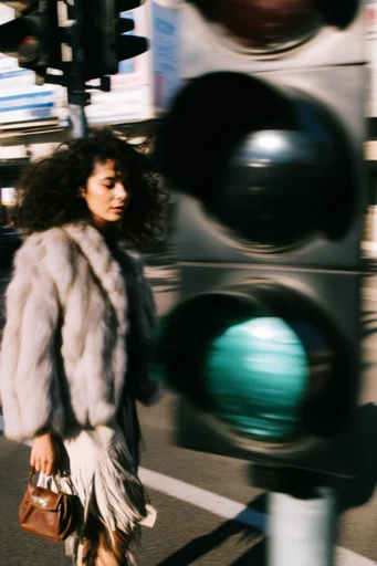 Cinematic Urban Blur style reference image — panning effect