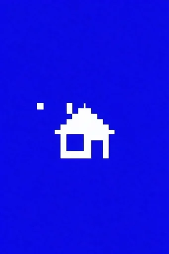 Minimalist Cobalt Pixelism style AI image example 4