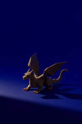 Nocturnal Ultramarine Minimalism style reference image — isolated subject