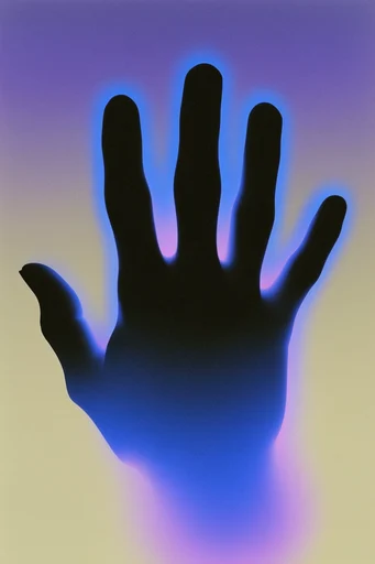 Ethereal Thermal Minimalism style reference image — chromatic thermal gradient