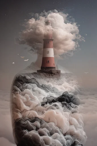 Ethereal Surrealist Atmospherics style reference image — minimalist composition