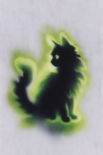 Luminescent Spectral Noir style reference image — bioluminescent glow
