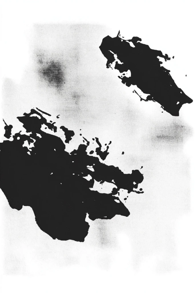 Monochrome Stipple Noir style AI image example 3