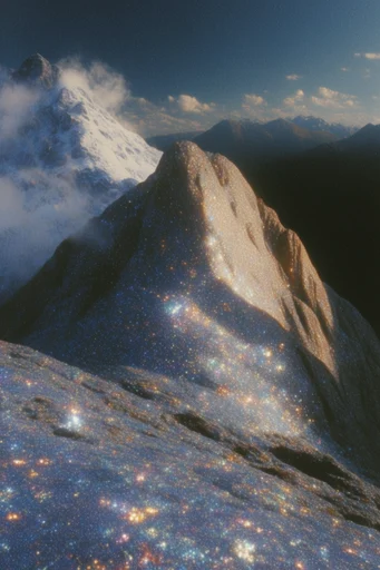 Luminous Prismatic Etherealism style reference image — prism light refraction