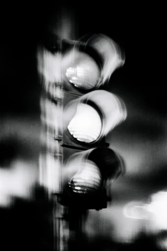 Spectral Kinetic Noir style reference image — dramatic motion blur