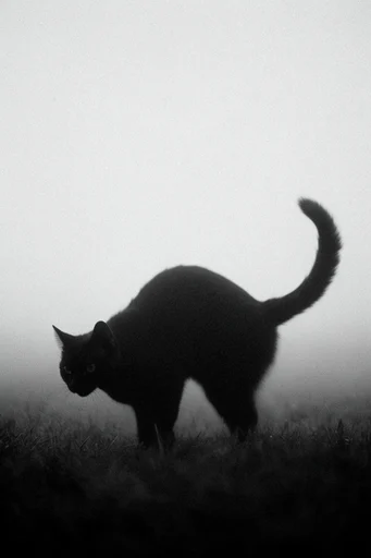 Monochrome Liminal Noir style reference image — moody cinematic noir