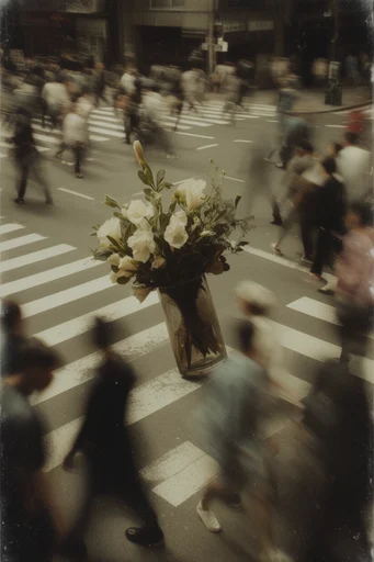 Cinematic Urban Motion style reference image — motion blur