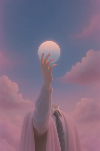 Ethereal Pastel Surrealism style reference image — ethereal lighting