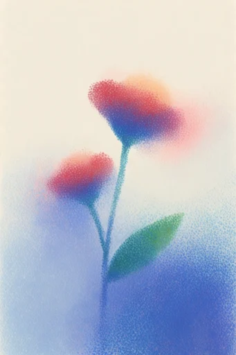 Dreamy Textured Minimalism style reference image — dreamy surrealism