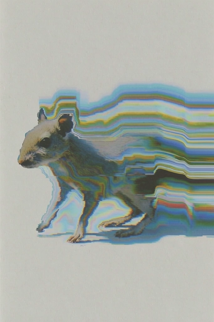 Analog Pixel Surrealism style AI image example 3