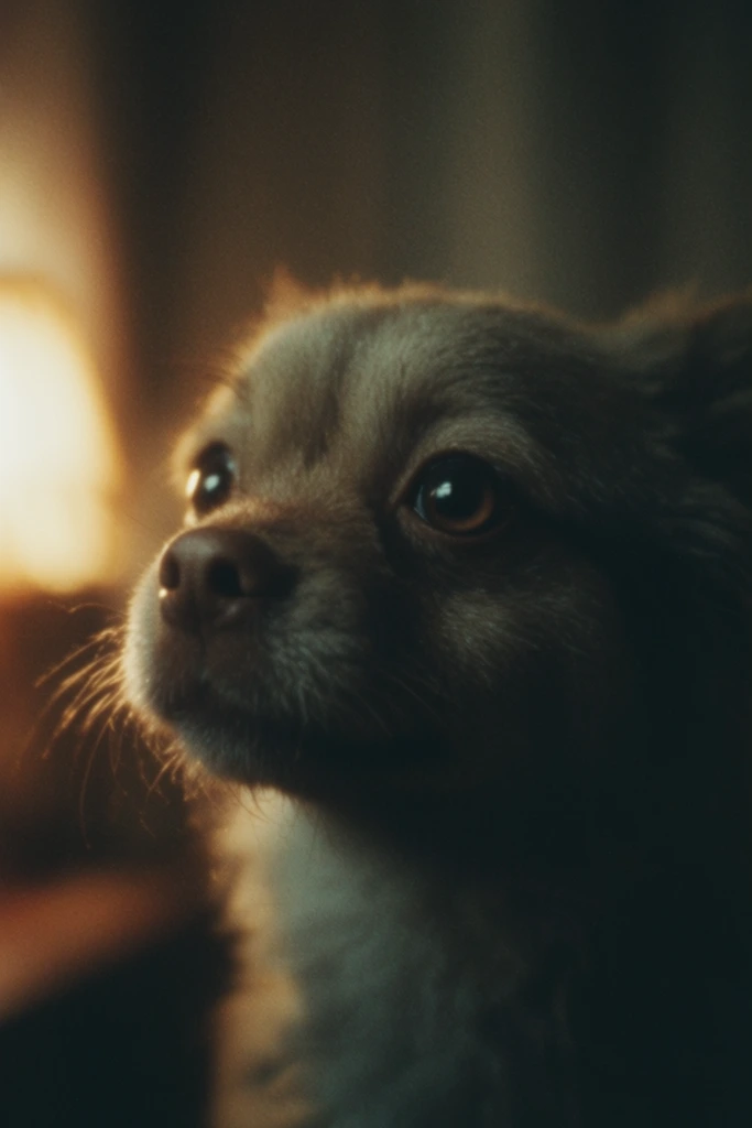 Cinematic Analog Melancholy style AI image example 3
