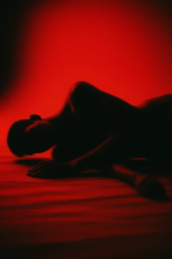 Cinematic Crimson Noir moodboard — generate AI images in this style