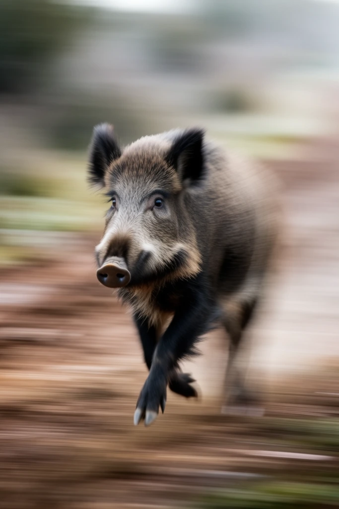 Kinetic Blur Velocity style AI image example 3