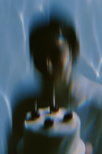 Spectral Luminal Surrealism style reference image — volumetric light leaks
