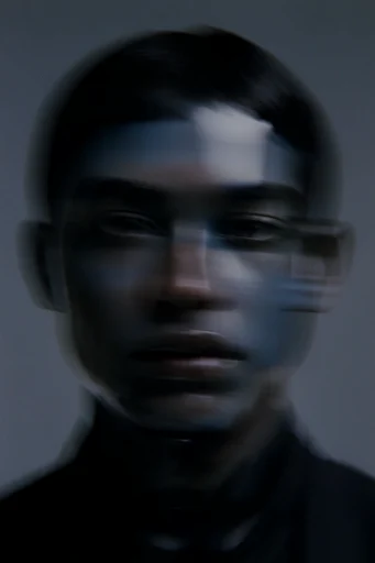 Melancholic Cinematic Noir style reference image — psychological portraiture