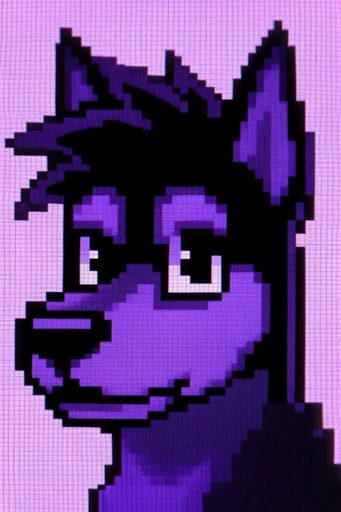Nostalgic Digital Phosphor style reference image — 1-bit minimalist style