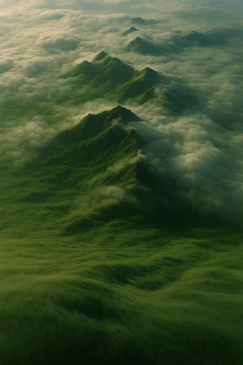 Surreal Verdant Solitude style reference image — surreal minimalism