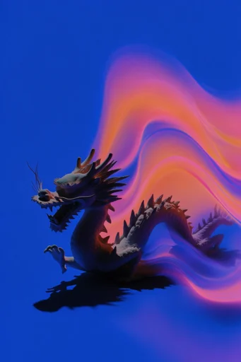 Chromatic Kinetic Surrealism style reference image — gel lighting