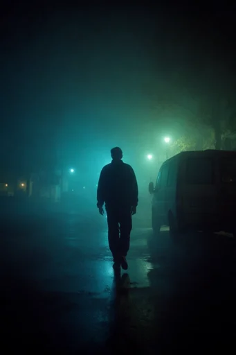 Cinematic Nocturnal Haze moodboard — generate AI images in this style