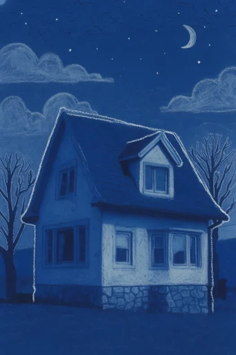 Analog Cobalt Nocturne style AI image example 4