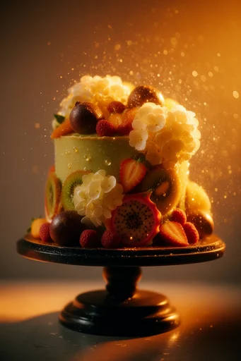 Ethereal Amber Radiance style reference image — nostalgic romanticism
