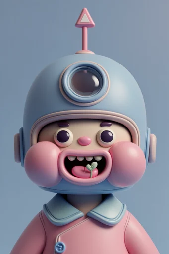 Dreamy Pastel Futurism moodboard — generate AI images in this style