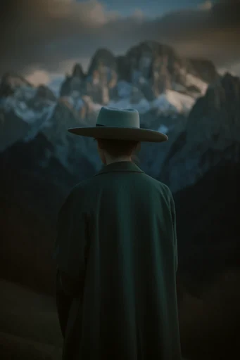 Nostalgic Cinematic Realism style reference image — cinematic 35mm film grain