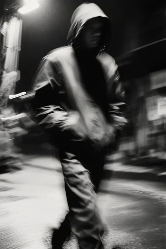 Spectral Noir Motion moodboard — generate AI images in this style