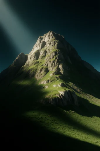 Cinematic Emerald Chiaroscuro style reference image — chiaroscuro lighting