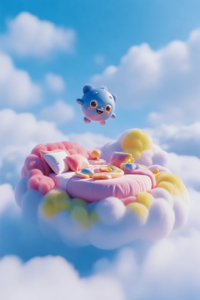 Surreal Pastel Dreamcore style AI image example 2
