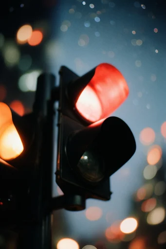 Luminous Cinematic Reverie style reference image — warm amber and cool teal contrast