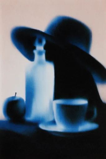 Spectral Glitch Surrealism style reference image — analog glitch art