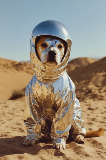 Gilded Desert Surrealism style reference image — high-contrast lighting
