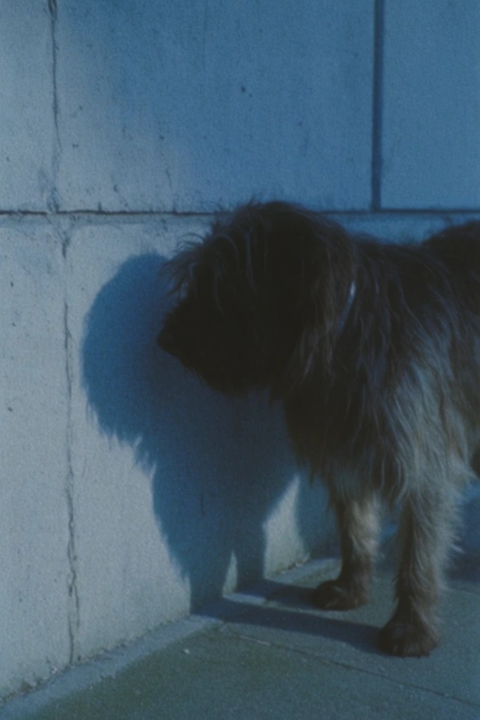Cinematic Analog Isolation style AI image example 3